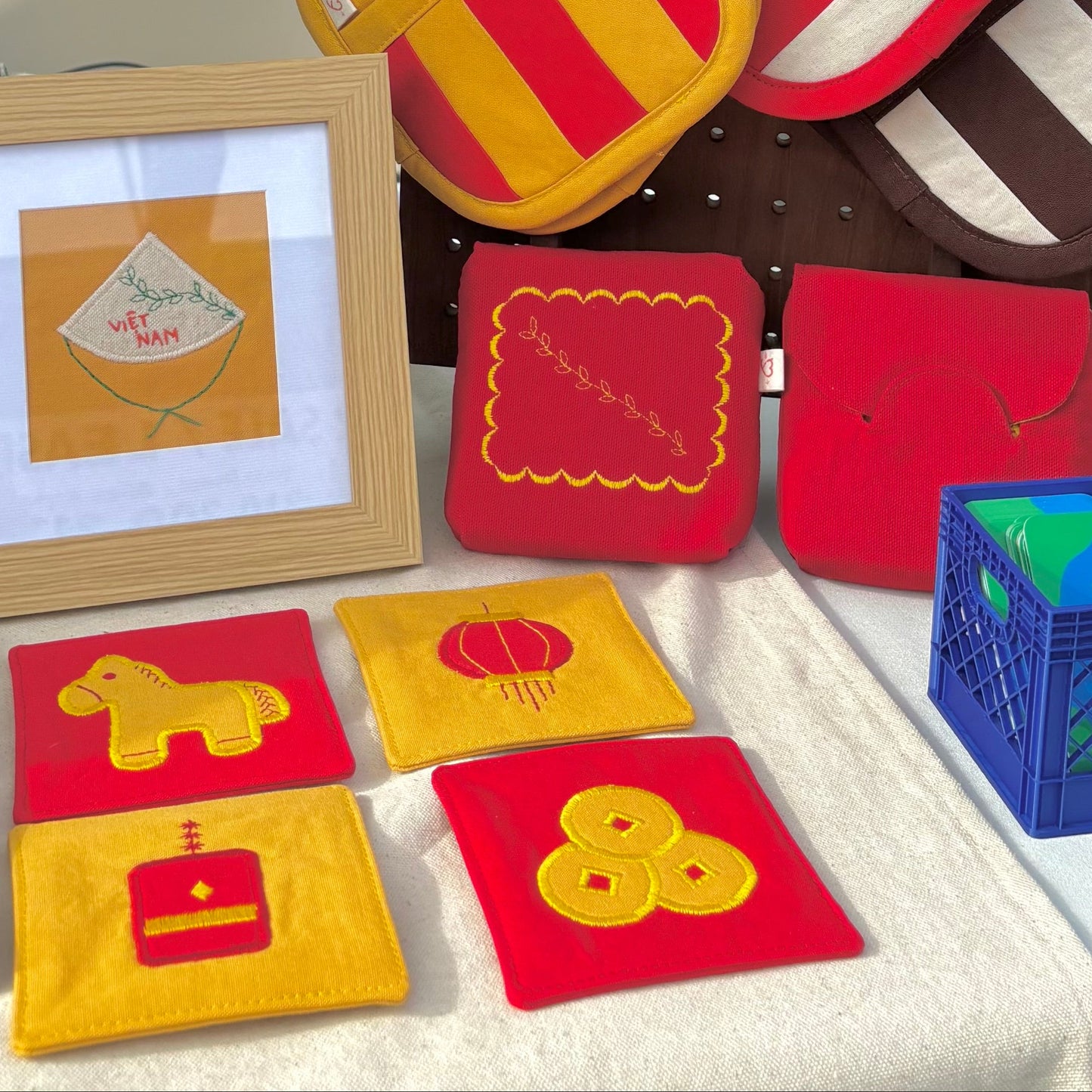 Lunar New Year Coasters (Set of 4)