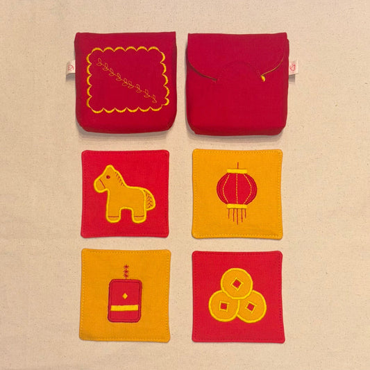 Lunar New Year Coasters (Set of 4)
