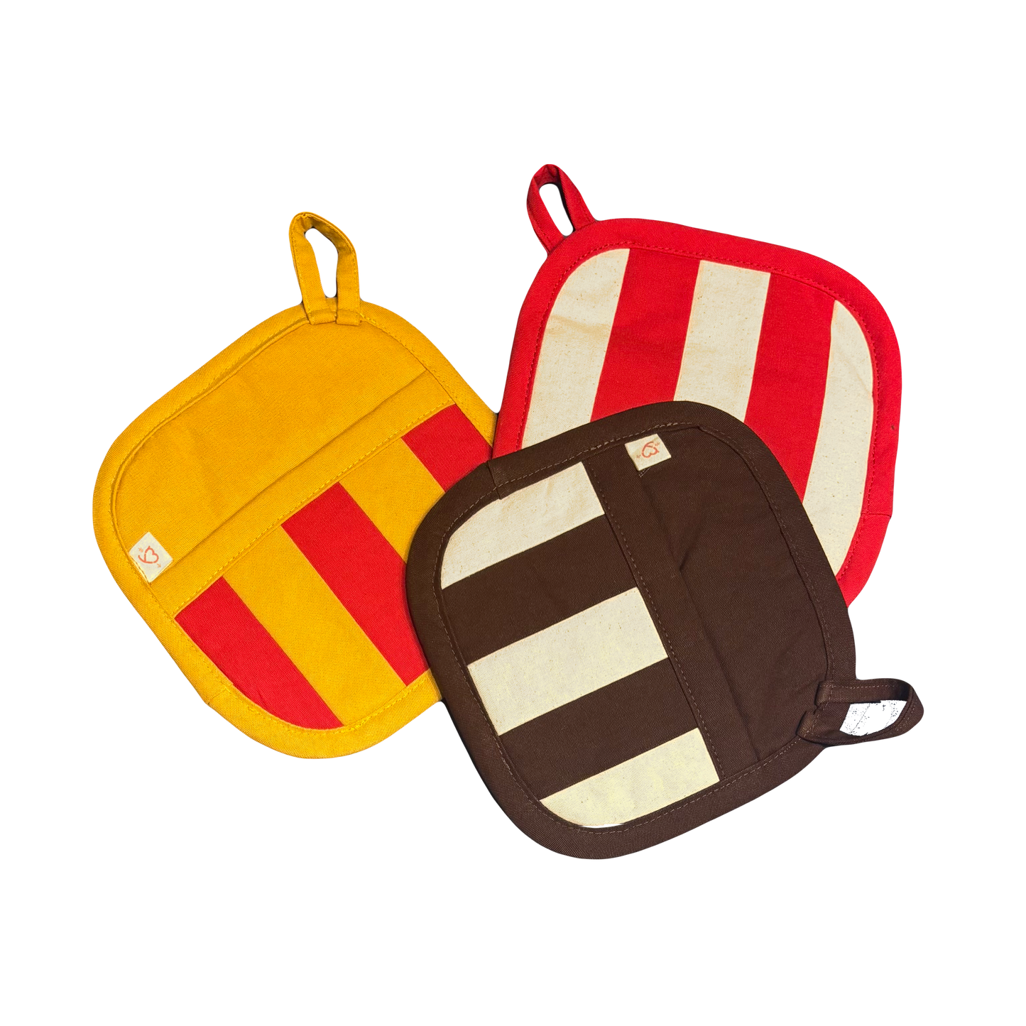 Striped Potholder/Mitten