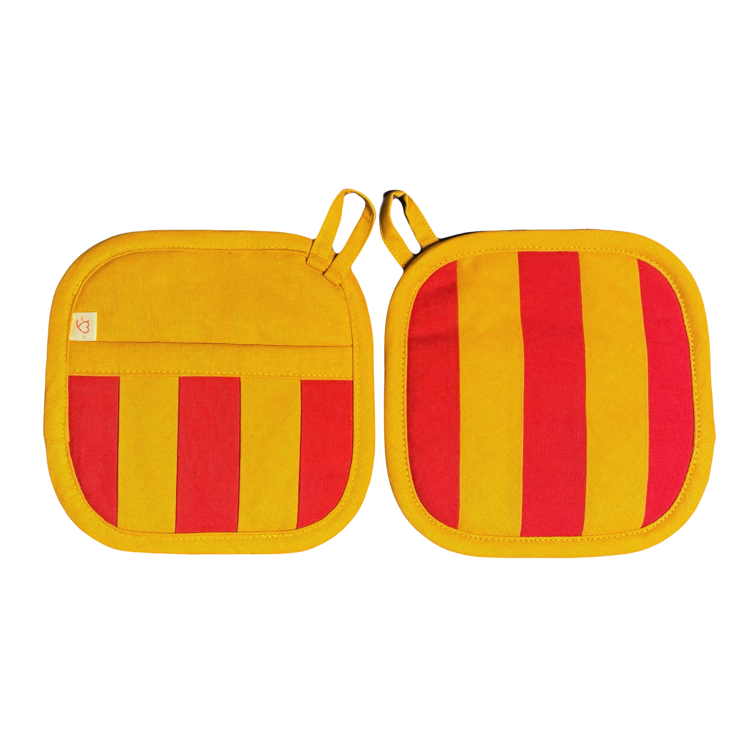 Striped Potholder/Mitten